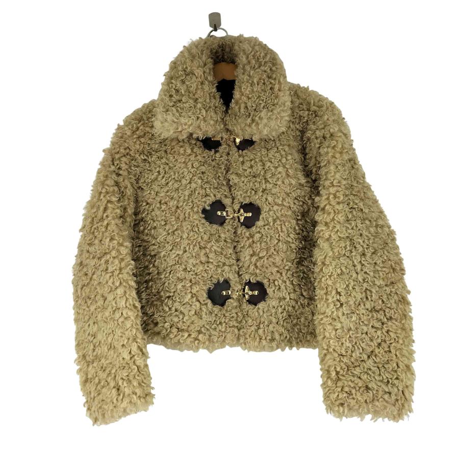 ZARA（ザラ） トグルボタン フェイクファージャケット レディース