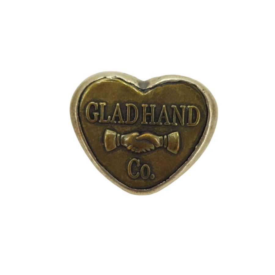 GLAD HAND（グラッドハンド） BUTTON RING ハートモチーフリング
