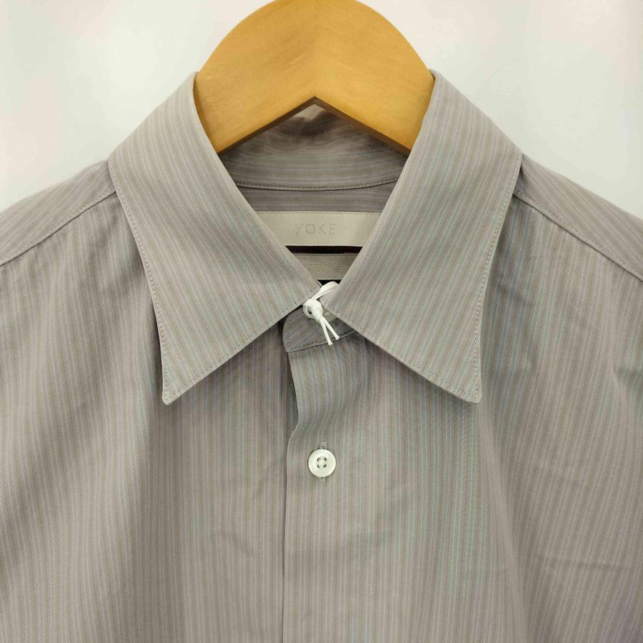 YOKE YOKE(ヨーク) 21SS FULL OPEN STRIPED SHIRTS フル オープン