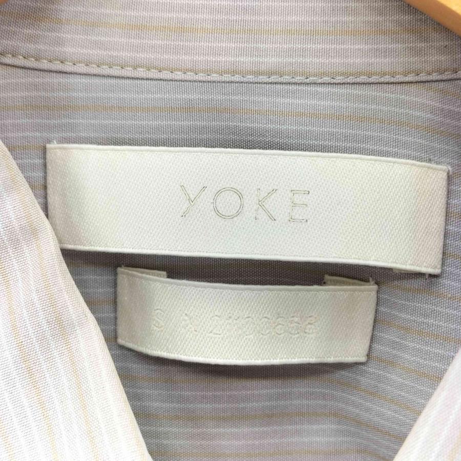 YOKE YOKE(ヨーク) 21SS FULL OPEN STRIPED SHIRTS フル オープン