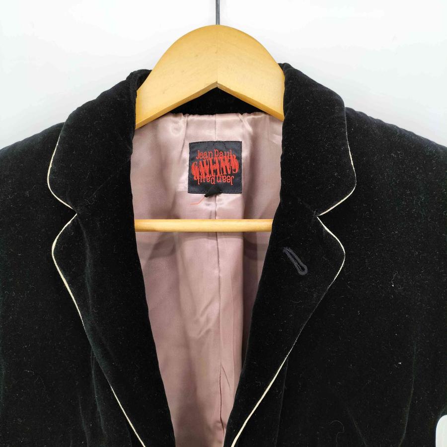 Jean Paul GAULTIER超美品 ジャケット アウター40 Jean Paul Gaultier（ジャンポール・ゴルチエ） ベロア パイピング