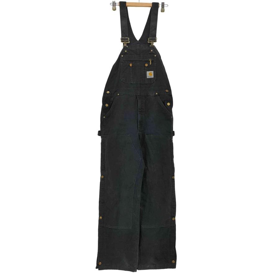 メキシコ製 Carhartt ダック ダブルニー オーバーオール キルティング Carhartt（カーハート） メキシコ製 裏地キルティング ダブルニー