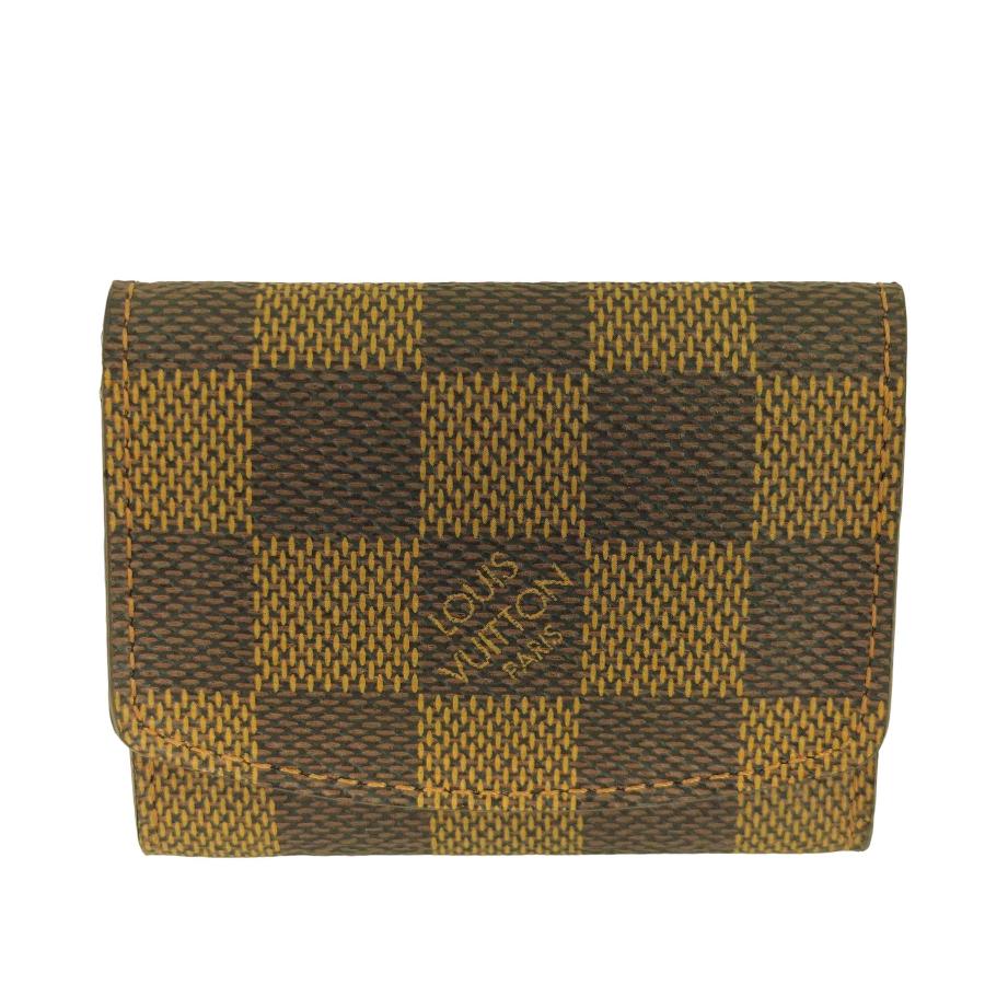 【お値下げ】Louis Vuitton パール カフス ダミエケース付 LOUIS VUITTON(ルイヴィトン) ダミエ カフスケース メンズ 表記無 中古
