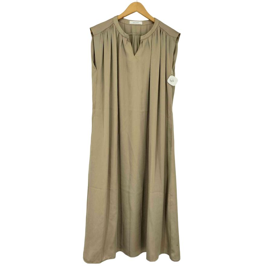 ドゥクラッセ（DoCLASSE） 25ss グロスギャザー ベルトワンピース
