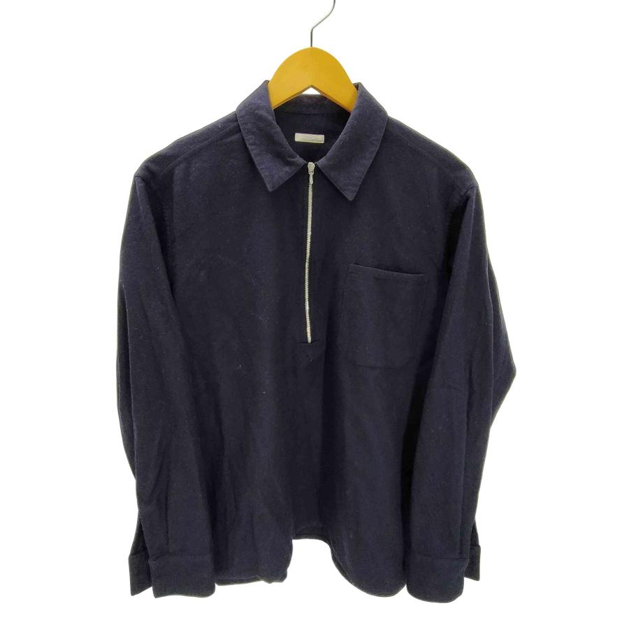 COMOLI（コモリ） 16AW ウール フラノ ZIP シャツ メンズ JPN：1 中古 
