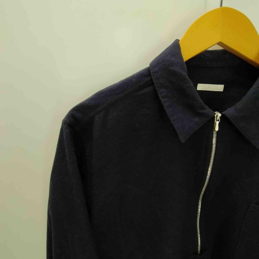 COMOLI（コモリ） 16AW ウール フラノ ZIP シャツ メンズ JPN：1 中古 