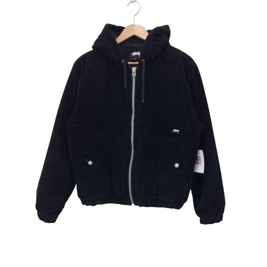 私*庫様 90s OLD STUSSY ステューシー スエード ボアジャケット STUSSY（ステューシー） CORD WORK JACKET 裏地ボア コーデュロイ