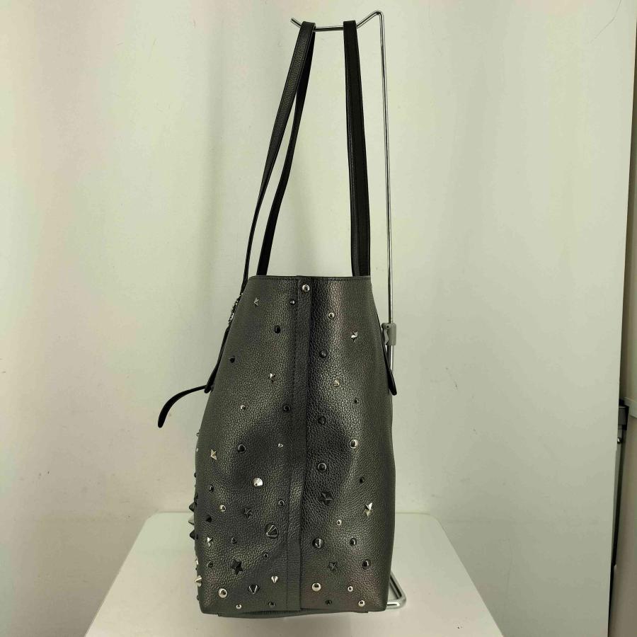 COACH(コーチ) マーケット トート メタリック レザー ウィズ スター 