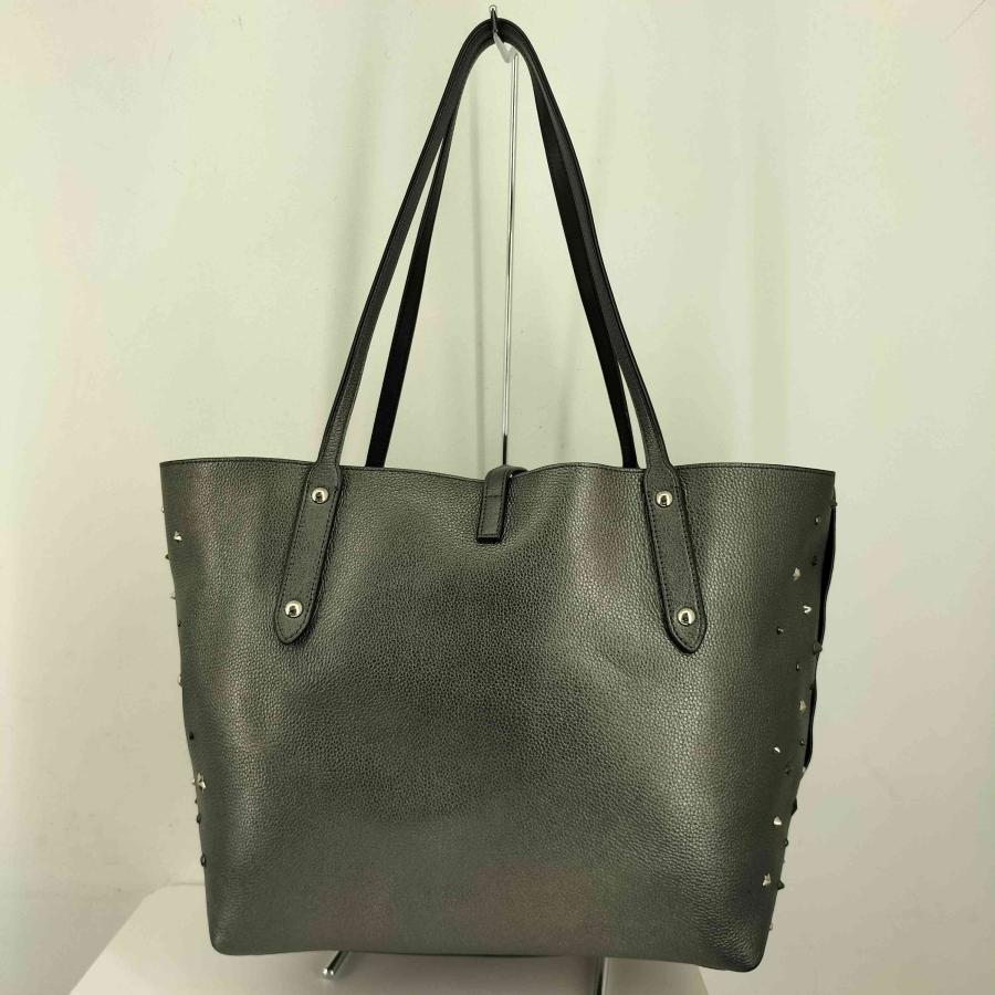 COACH(コーチ) マーケット トート メタリック レザー ウィズ スター 