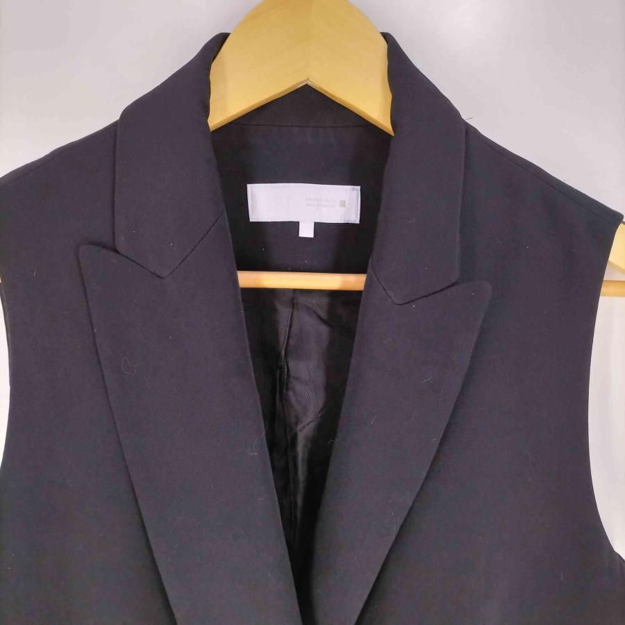 ZARA（ザラ） ラインストーンボタン ロングベスト レディース import