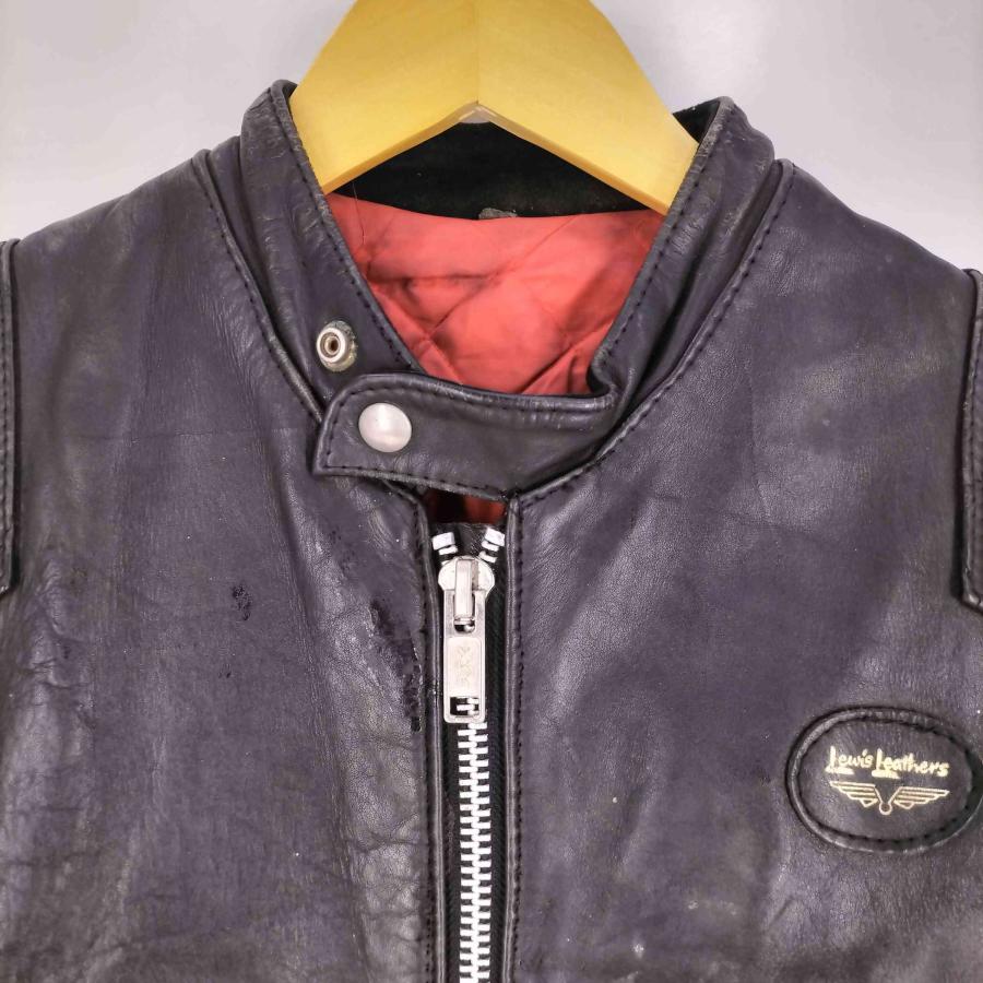 Lewis Leathers(ルイスレザーズ) RIRIジップ スーパーファントム ライダースジャケット  中古 古着 0826 |  | 02