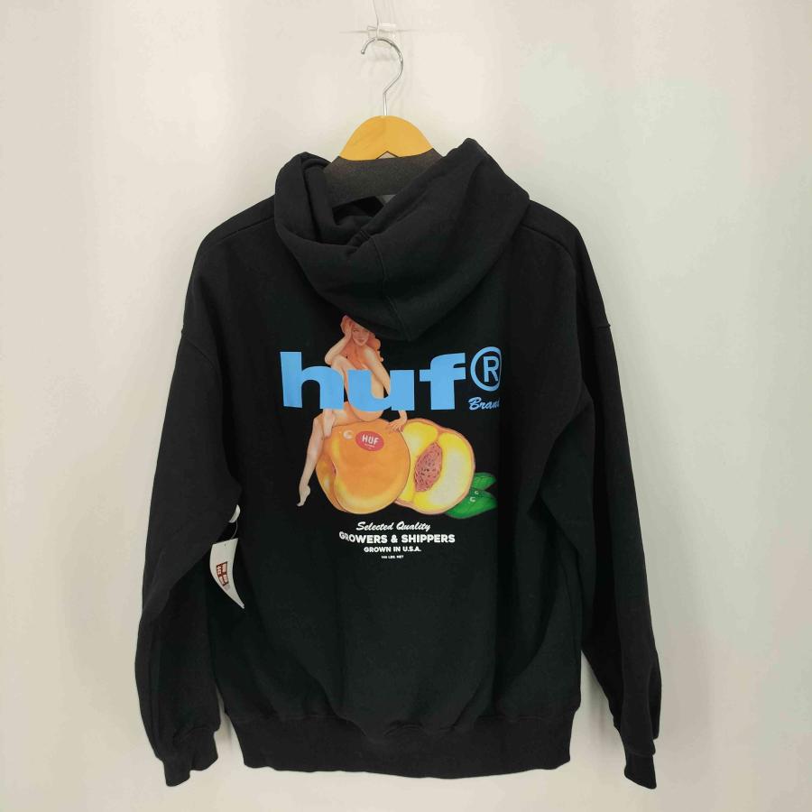 HUF（ハフ） PEACHY HOODIE プルオーバーパーカー メンズ M 中古 古着