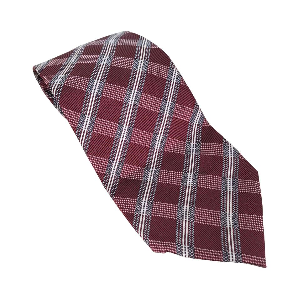 バーバリー ロンドン　ネクタイ【未着用】BURBERRY LONDON チェック BURBERRY LONDON(バーバリーロンドン) シルクチェックネクタイ メンズ