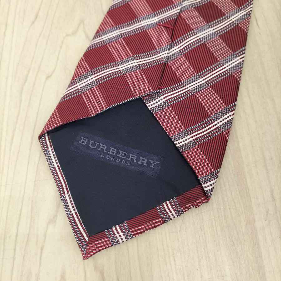 BURBERRY LONDON(バーバリーロンドン) シルクチェックネクタイ メンズ
