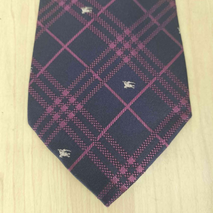 BURBERRY LONDON(バーバリーロンドン) ホース総柄ストライプネクタイ 