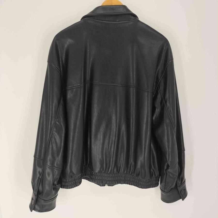 美品 ZARA フェイクレザー ボンバージャケット ブラック フェイクレザーボンバージャケット - ブラック | ZARA Japan / 日本