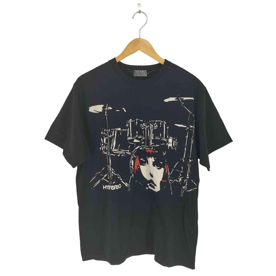 HYSTERIC GLAMOUR（ヒステリックグラマー） DRUM SET Tシャツ メンズ L 