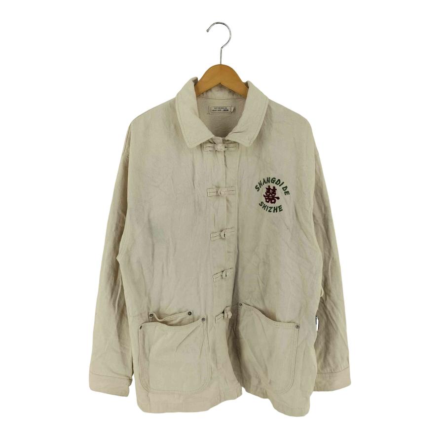 niko and…（ニコアンド） EMBROIDERED DENIM JACKET メンズ L 中古