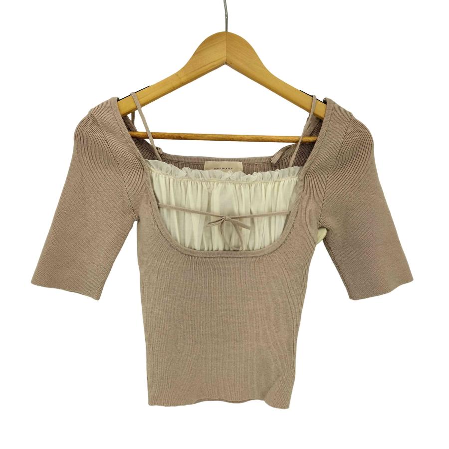 AND MARY(アンドマリー) Mew frill tops レディース FREE 中古 古着