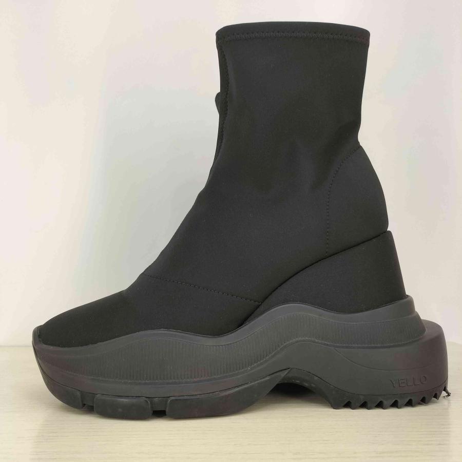 yellaw YELLO(イエロー) DOUBLE SNEAKER SHORT BOOTS レディース JPN