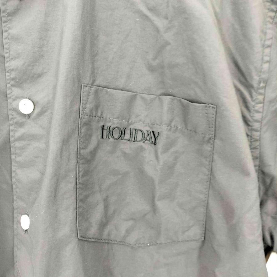 トップス holiday(ホリデイ) SUPPLEX NYLON BIG SHIRT