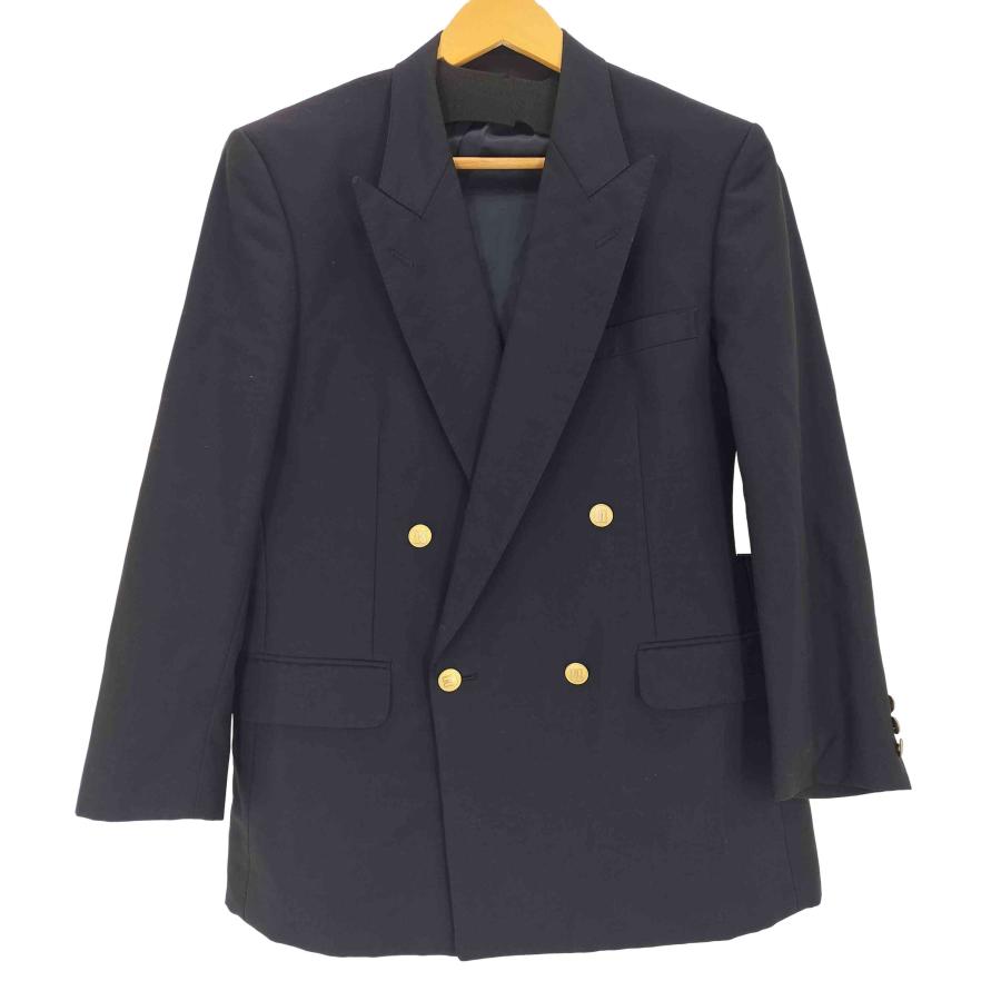 DAKS（ダックス） 金釦 ダブル 紺ブレ メンズ 94AB 中古 古着 0646
