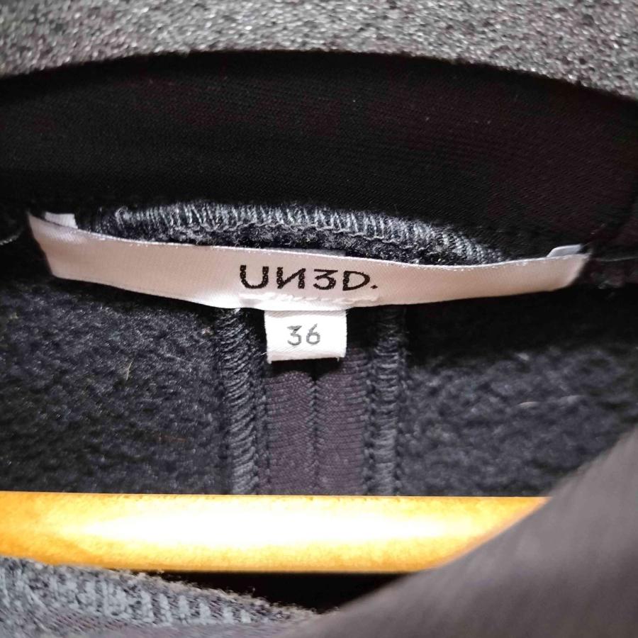 UN3D.（アンスリード） WAVE LINE PADDED HOODIE レディース JPN