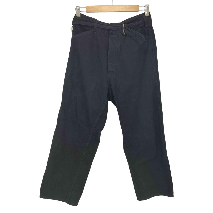 COMOLI（コモリ） ベルテッドデニムパンツ メンズ JPN：1 中古 古着