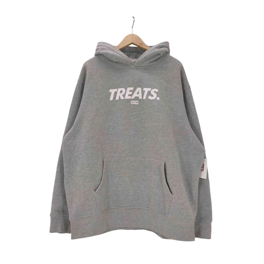 KITH TREATS(キストリーツ) 17SS プリント ロゴ フーディー パーカー 