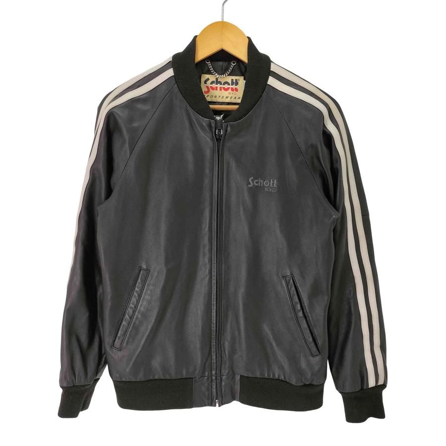schott 希少 ラムレザー トラック ジャケット Schott N.Y.C（ショット） Schott(ショット) LAMB LEATHER TRUCK