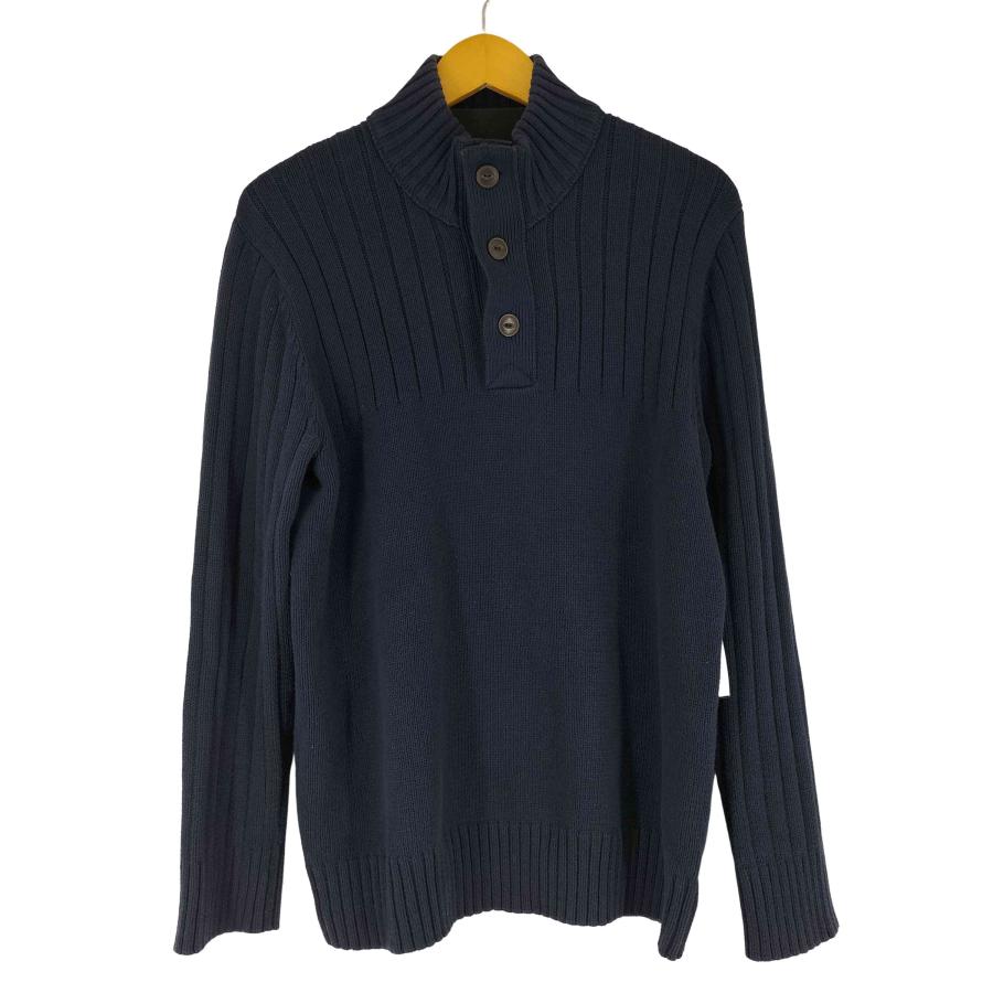 Eddie Bauer（エディーバウアー） 00S ハーフボタン コットンニット 