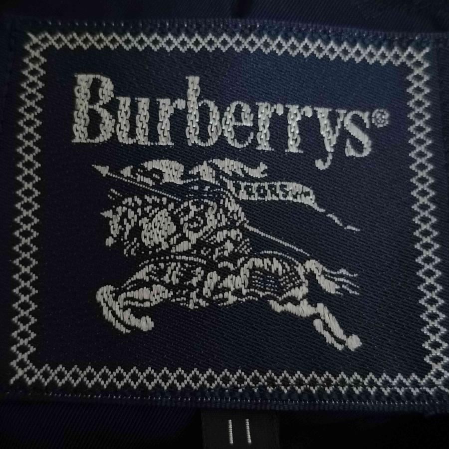 BURBERRY（バーバリー） カシミヤ ウール 金ボタン ダブル 紺ブレザー