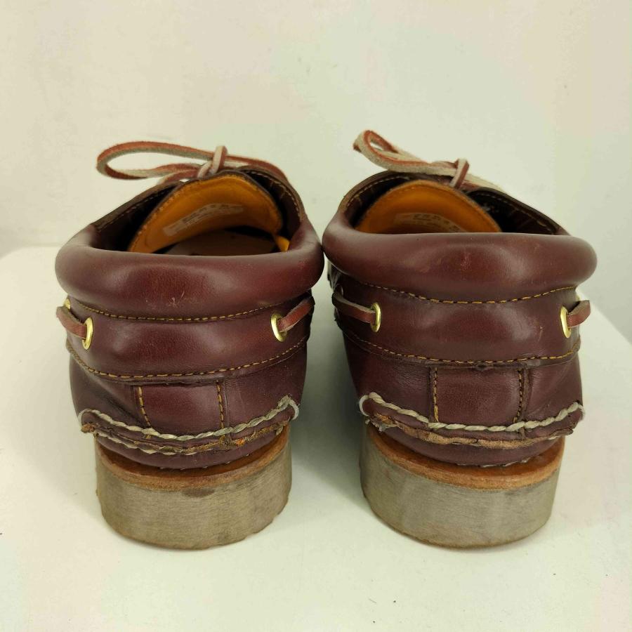 Timberland（ティンバーランド） 3-EYE BOAT SHOE BURGUNDY メンズ JPN
