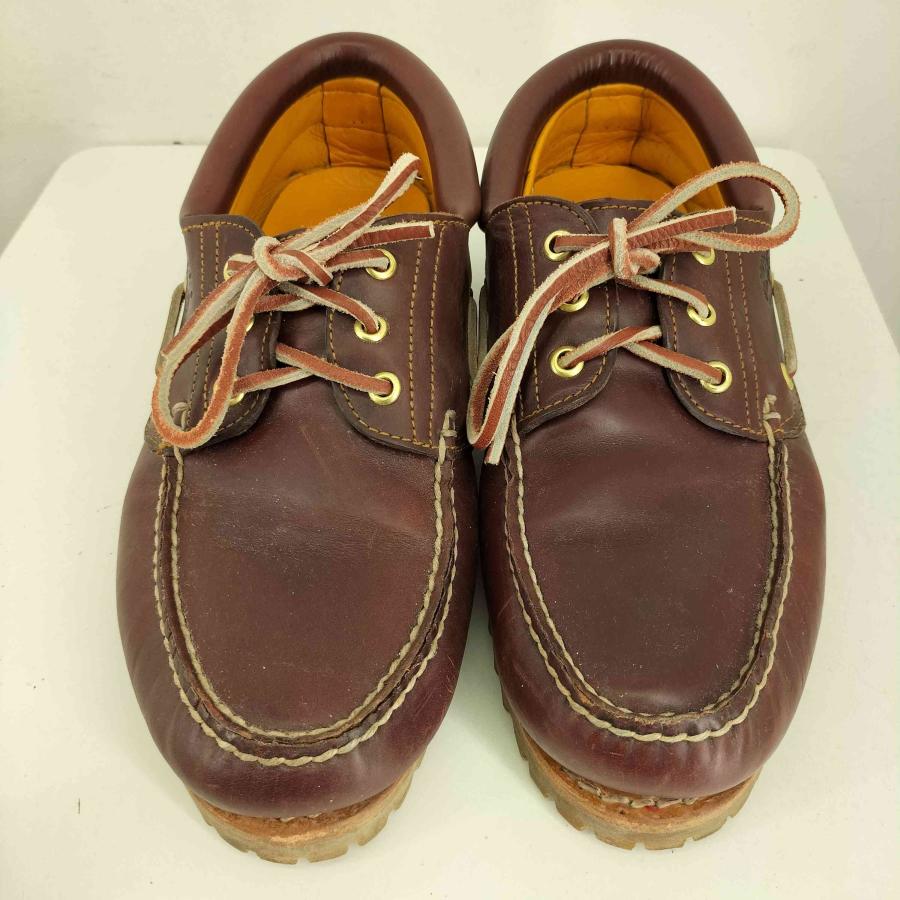 Timberland（ティンバーランド） 3-EYE BOAT SHOE BURGUNDY メンズ JPN