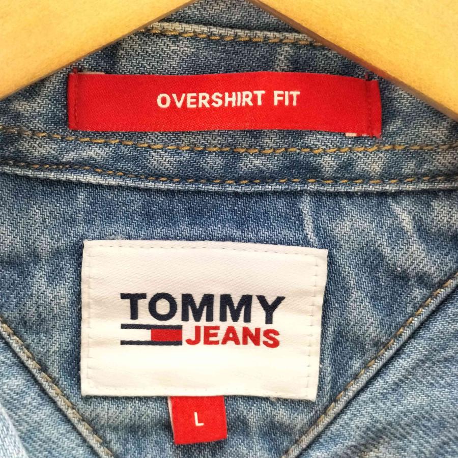 TOMMY JEANS】デニムジャケット オーバーサイズ L-XL相当 未使用 TOMMY 