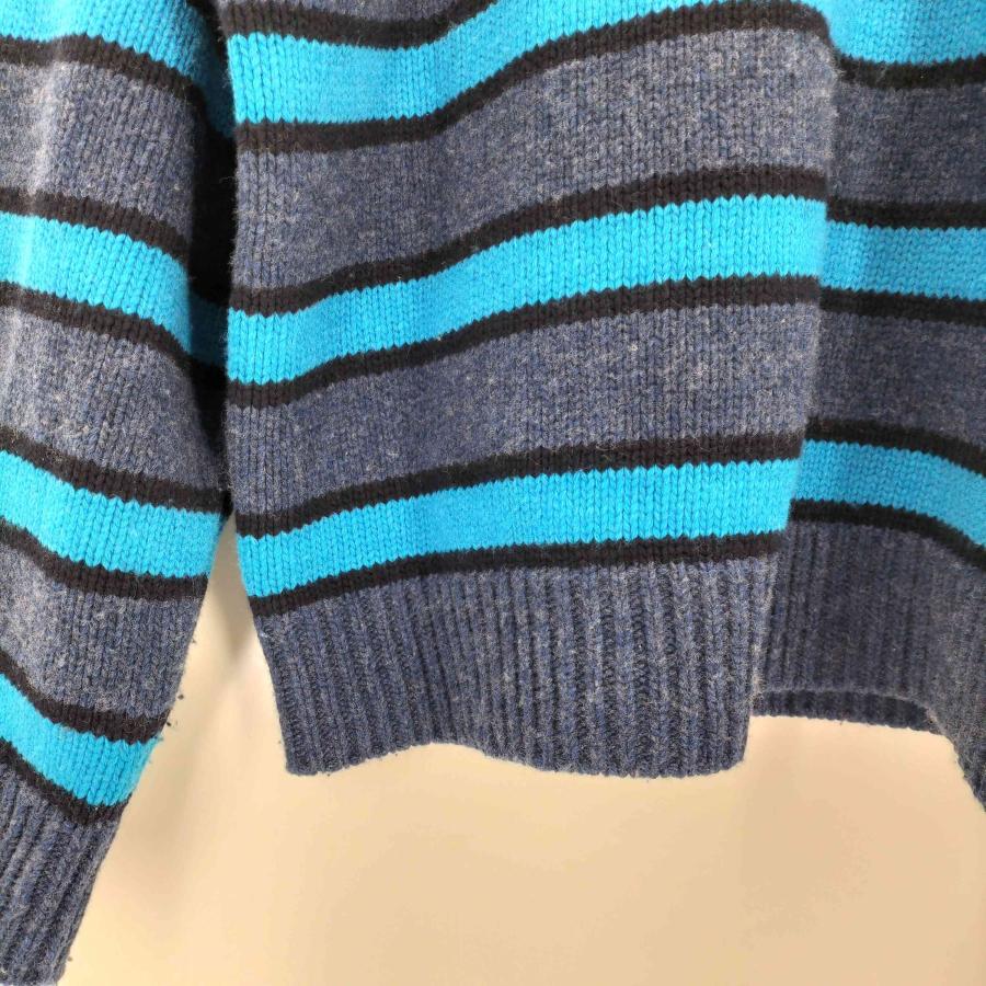 ADER error（アーダーエラー） BL Tag knit 03 ボーダー メンズ JPN
