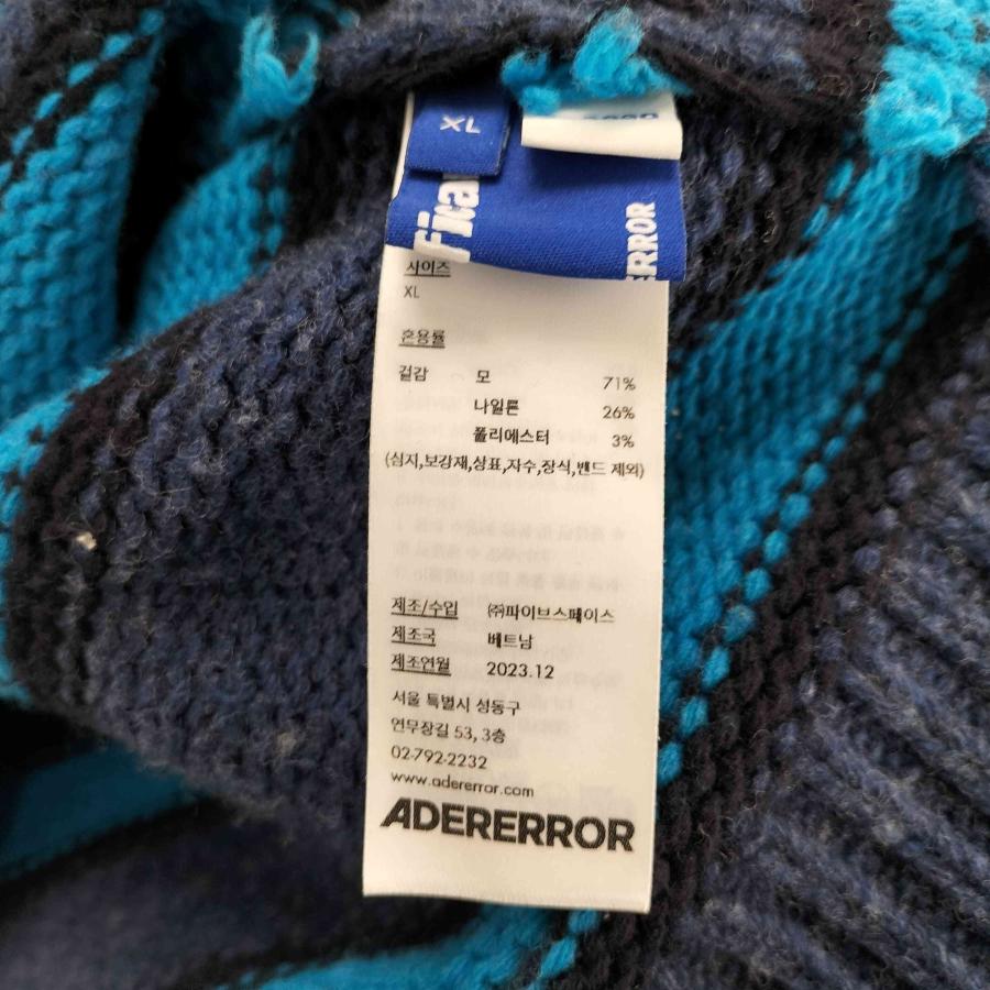 ADER error（アーダーエラー） BL Tag knit 03 ボーダー メンズ JPN