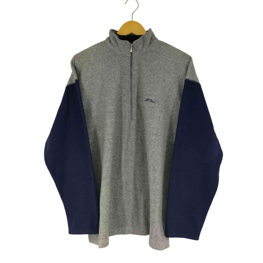 L.L.Bean（エルエルビーン） 90S USA製 ハーフジップ フリース 