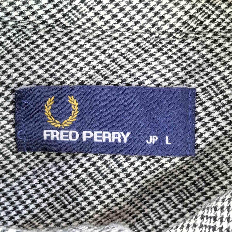 FRED PERRY（フレッドペリー） ロゴ刺繍 ハリントン ジャケット メンズ 