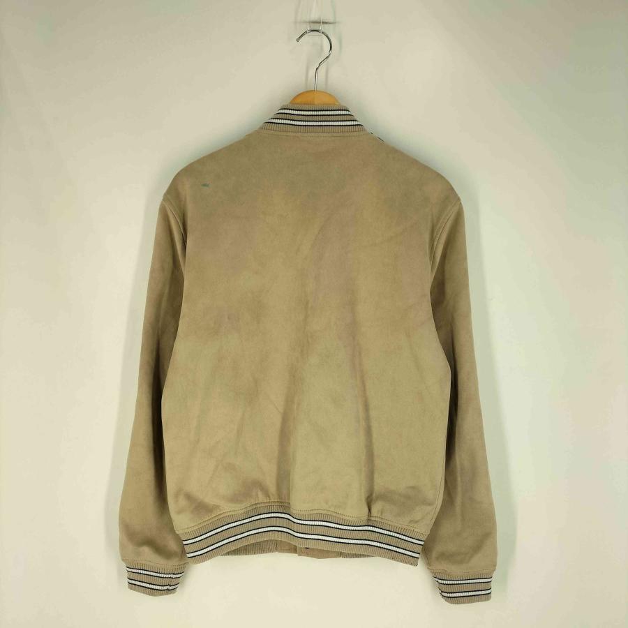 ZARA（ザラ） スエード スナップボタン リブライン スタジャン メンズ 