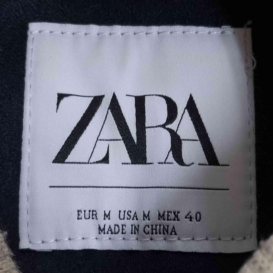 ZARA（ザラ） スエード スナップボタン リブライン スタジャン メンズ 