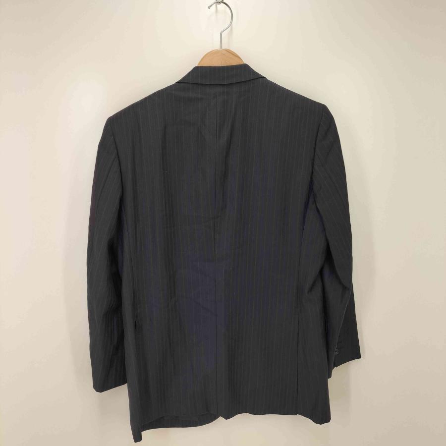 BURBERRY LONDON(バーバリーロンドン) ストライプ ウール 2Bテーラードジャケット スーツ 中古 古着 1005_2