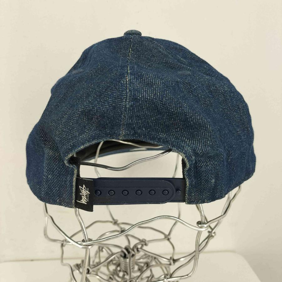 STUSSY（ステューシー） 9FIFTY ロゴ刺繍 デニムベースボールキャップ