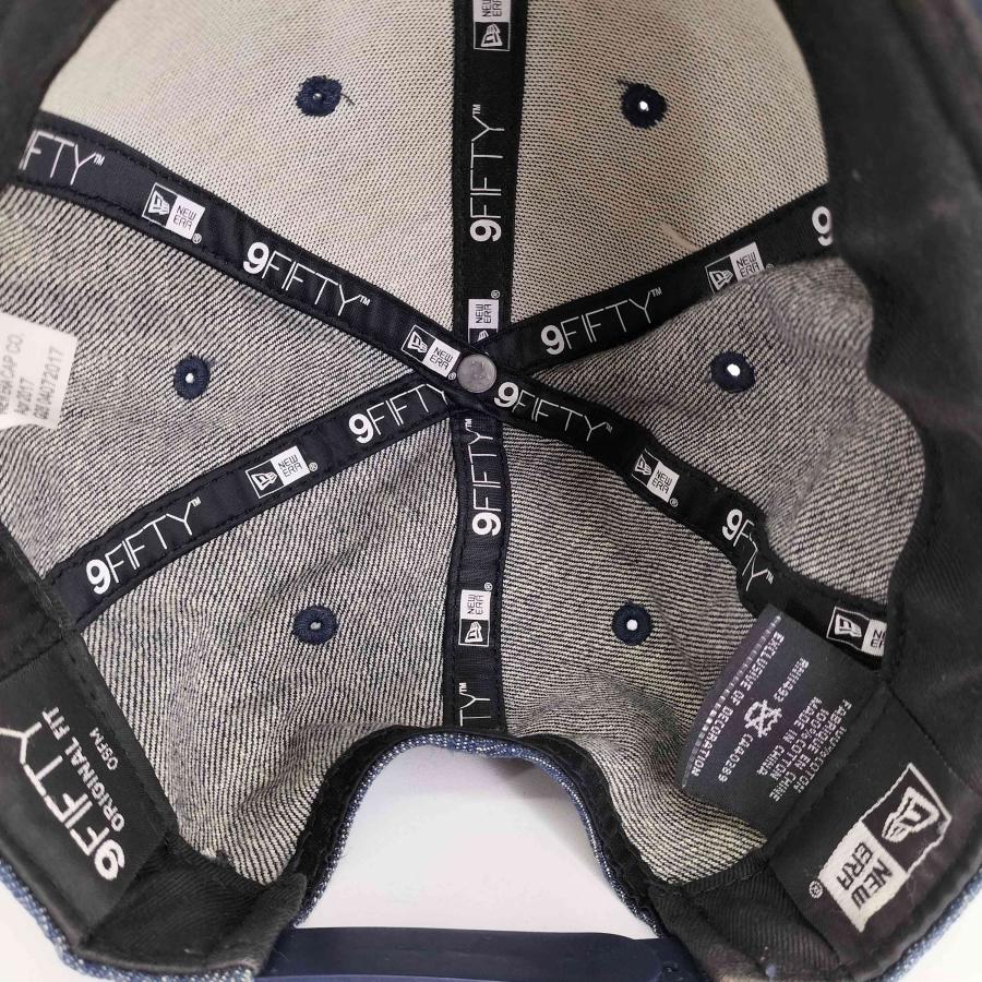 STUSSY（ステューシー） 9FIFTY ロゴ刺繍 デニムベースボールキャップ