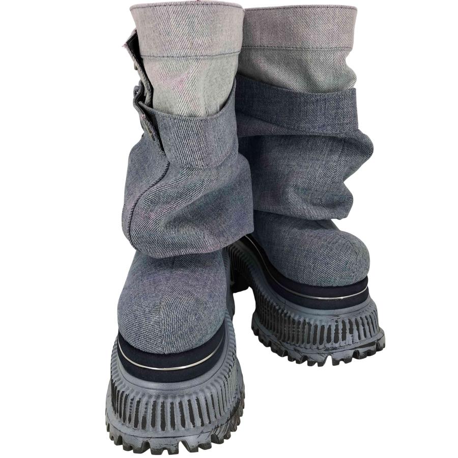 yello BLUE JEAN BABY PLATFORM ショートブーツ yellaw YELLO(イエロー) 25-26 COLLECTION BLUE JEAN BABY PLATFORM