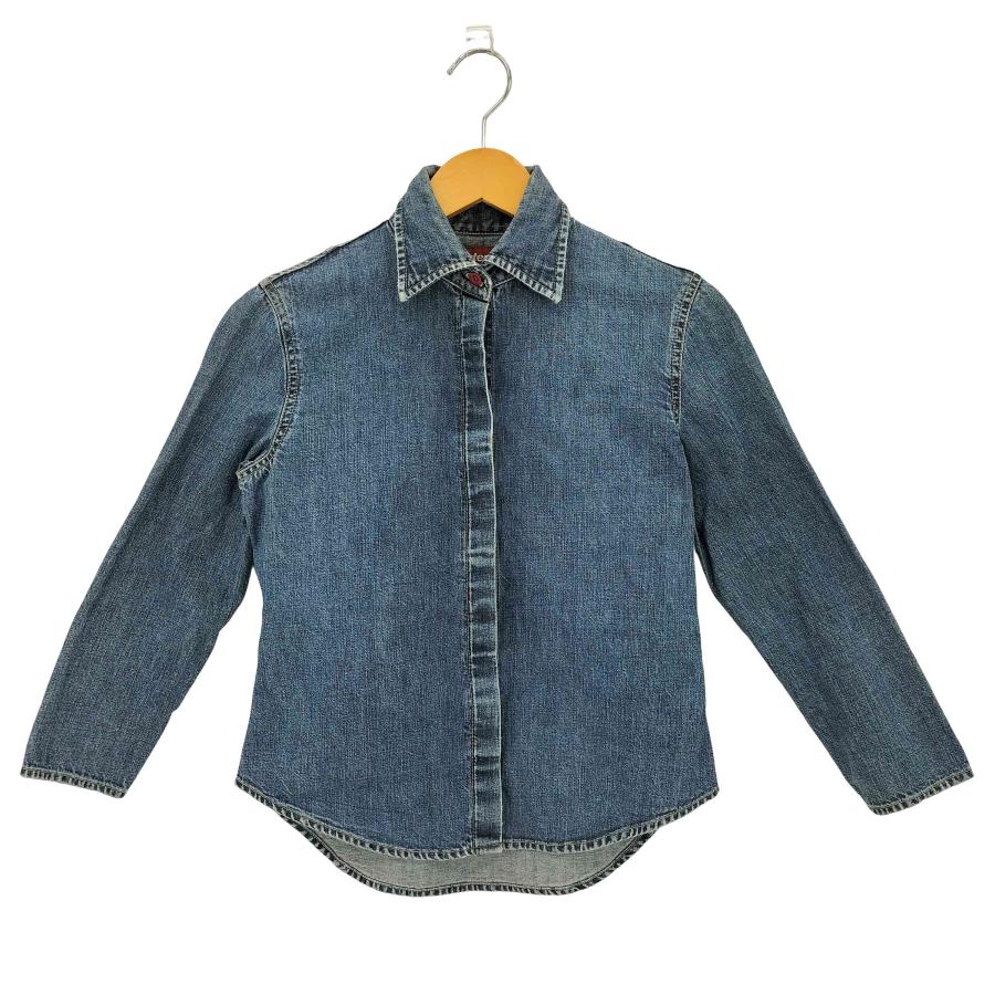HYSTERIC GLAMOURデニム シャツ セット売り HYSTERIC GLAMOUR（ヒステリックグラマー） 比翼 ボタン デニムシャツ