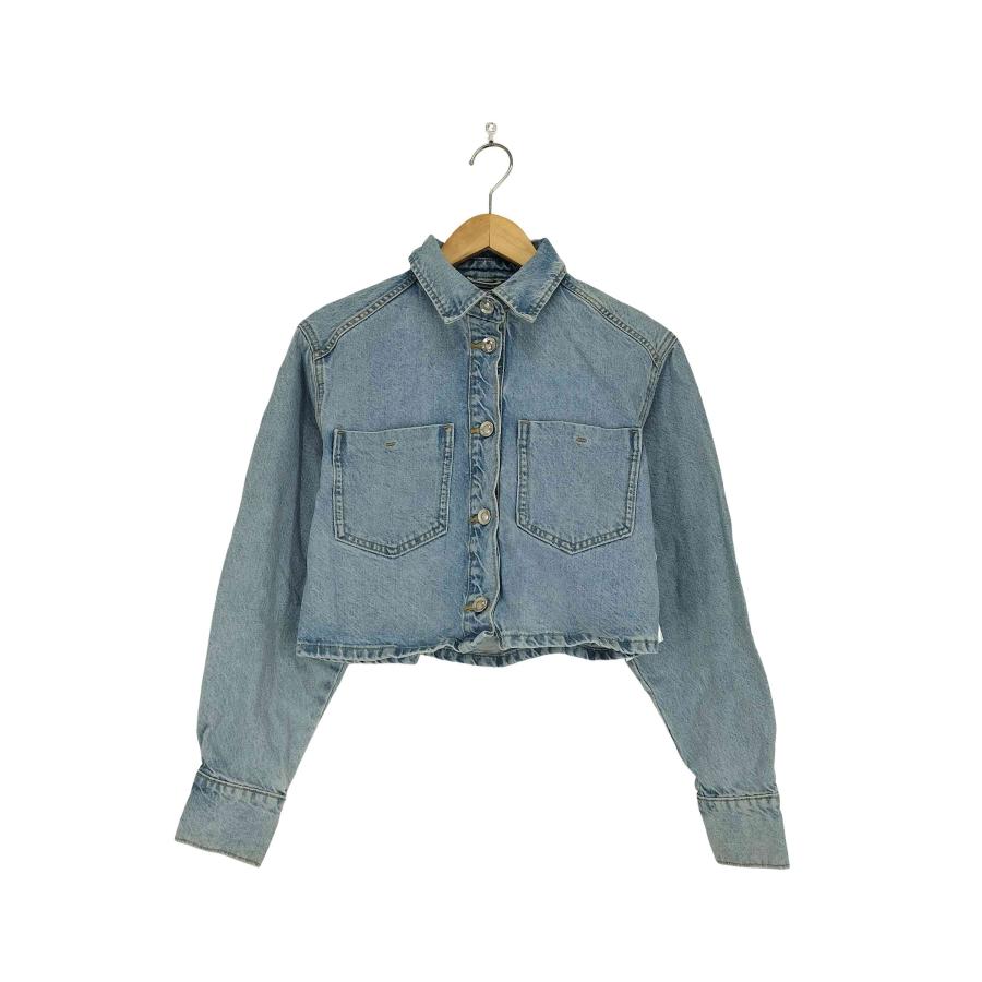 ZARA（ザラ） クロップドデニムジャケット レディース XS 中古 古着 