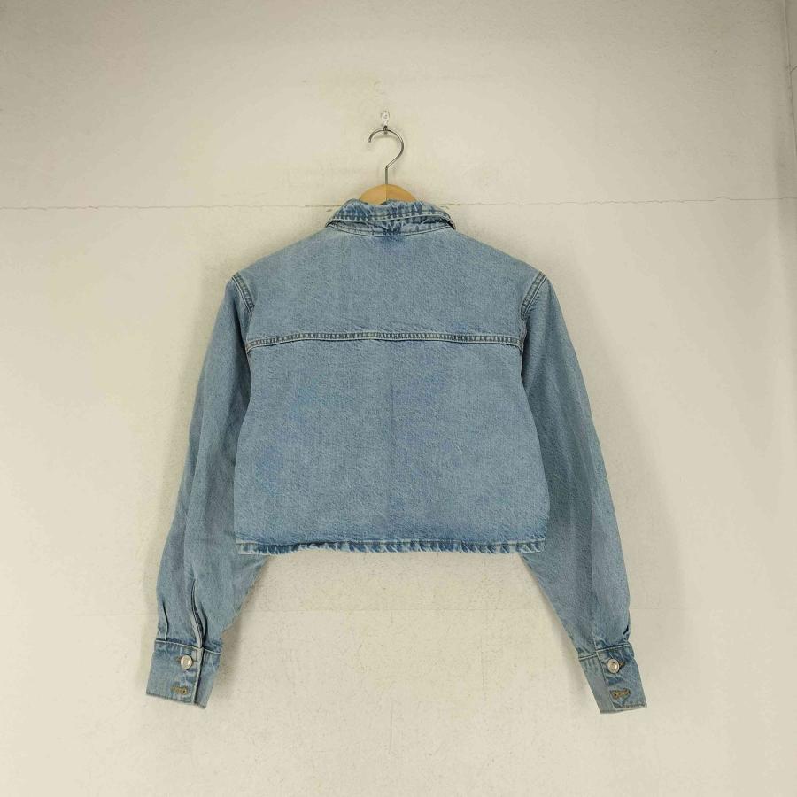 ZARA（ザラ） クロップドデニムジャケット レディース XS 中古 古着 