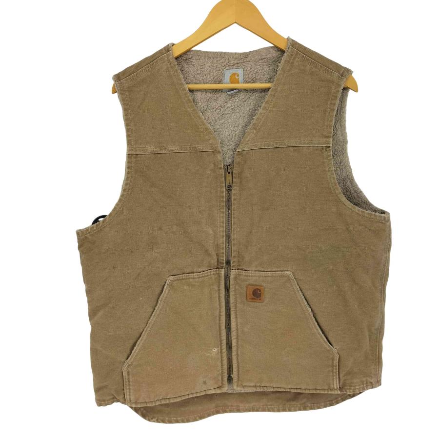 Carhartt（カーハート） Mexico製 ダックベスト 裏起毛 メンズ import 