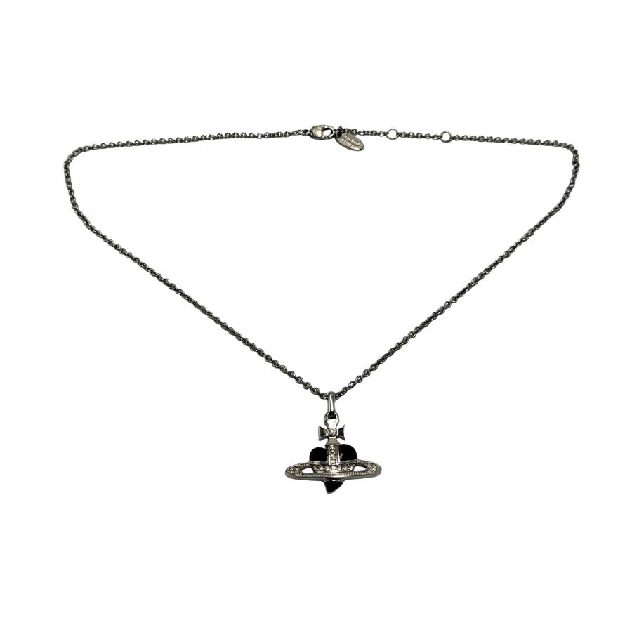 未使用Vivienne Westwood オーブ×ハート ディアマンテネックレス Vivienne Westwood（ヴィヴィアンウエストウッド） ディアマンテ